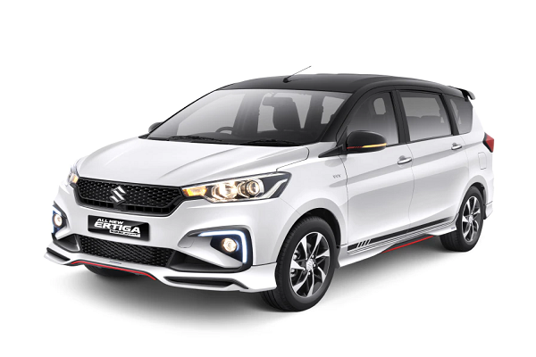 Maruti Suzuki Ertiga Manual rental in Margao for a comfortable family trip.