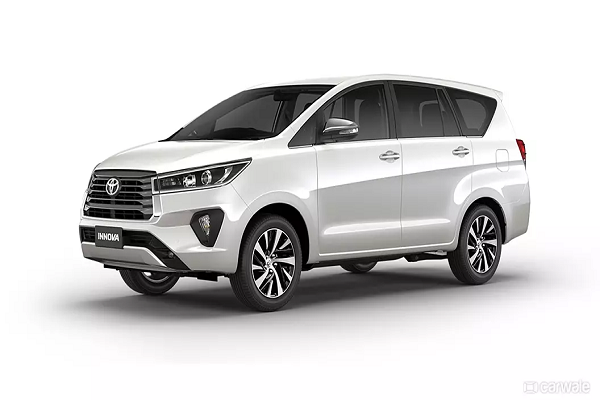 Rent a Toyota Innova Crysta Automatic in Margao for a luxurious ride.